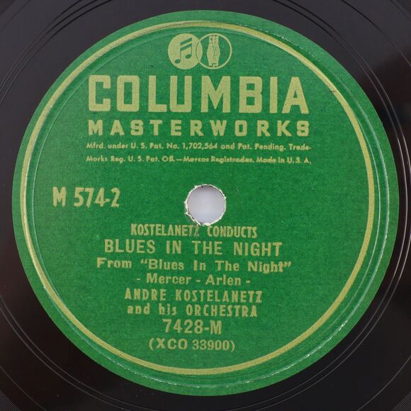 Andre Kostelanetz Conducts 1945 4x 12" 78rpm  Record Book Set Masterworks M-574 - Picture 12 of 16